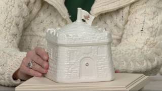 Belleek Bunratty Castle Canister on QVC [upl. by Kieran960]