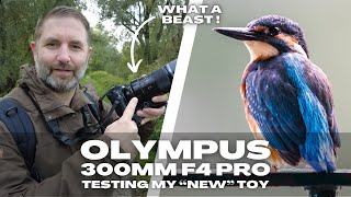 Olympus 300mm f4 Review for WildlifeBird Photography [upl. by Norrad]