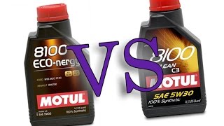 Motul 8100 econergy 5W30 vs motul 8100 Xclean 5W30 cold test 24°C synthetic oils [upl. by Nulubez944]