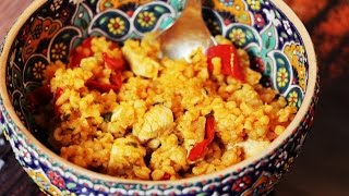 Turski specijalitet Sočni pilav od bulgura  quotbungurquot  Easy Bulgur Wheat Pilaf [upl. by Sapers]