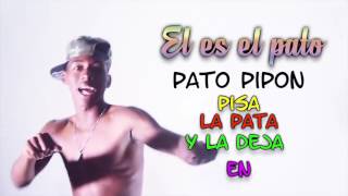 El Pato Pipon Jhon Jairo El de la Raza Negra Video Lyric [upl. by Adella]