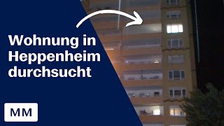 Nach Messerattacke in Mannheim Wohnung in Heppenheim durchsucht [upl. by Laurice334]