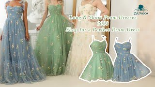 Prom Dresses 2023  Shop for a Perfect Long amp Short Prom Dress  ZAPAKA [upl. by Nnaer]