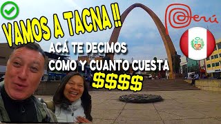 VAMOS A TACNA PERÚ 🇵🇪 acá te contamos cómo hacerlo [upl. by Nidya542]