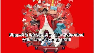 Value Zone Hypermart  upto 60  off on products  Hyderabad vlog [upl. by Kaile]