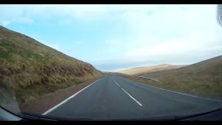 Sumburgh Airport to Lerwick Tesco  Driving in the Shetland Islands [upl. by Leamaj886]