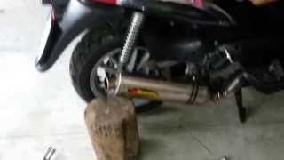 BEVERLY 500 AKRAPOVIC SOUND SENZA DB KILLER [upl. by Sanjay]