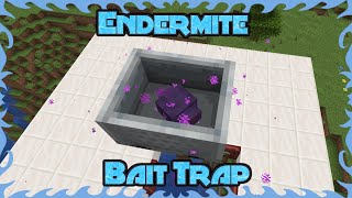 Minecraft Tutorials  Enderman Bait Trap  Endermite Minecart Bait 120119118 [upl. by Bealle]