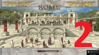 Rome Total War  SPQR Mod Lets Play Campaign First Turn  Battle with Hannibal Carthage Part 2 [upl. by Lorri]