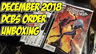 DCBS December 2018 Comic Book Shipment [upl. by Zetrom]