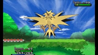 Pokemon X  Y  How to Catch Articuno Zapdos or Moltres [upl. by Eahsel73]