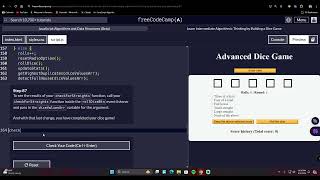 Algorithmic Thinking Dice Game 87 [upl. by Minny]