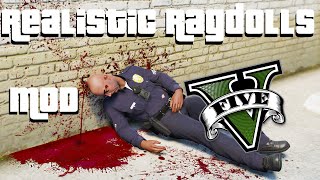 GTA 5 PC Realistic Ragdoll Mod [upl. by Sugihara]