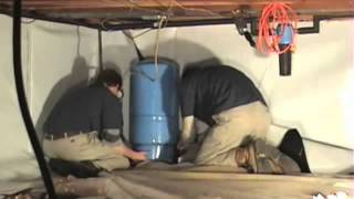 How to install a Crawl Space Vapor Barrier [upl. by Necila]