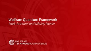 Wolfram Quantum Framework [upl. by Amles]