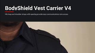 Using The Mic Loop With A Uniform Style External Vest Carrier [upl. by Hennahane]