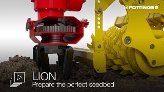 PÖTTINGER  LION power harrows  Prepare the perfect seedbed [upl. by Omrelliug]