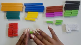 Adding Fractions with Cuisenaire® Rods  Brainingcamp [upl. by Delwin]