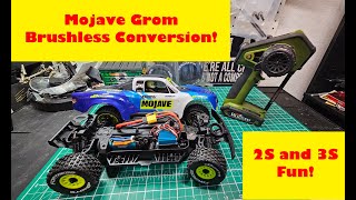 NEW Mojave Grom  Cheap 3S Brushless Conversion [upl. by Yremogtnom]