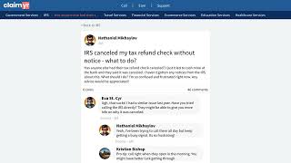 IRS How to Fix a Canceled Tax Refund Check Quick Solution Guide [upl. by Nodnab]