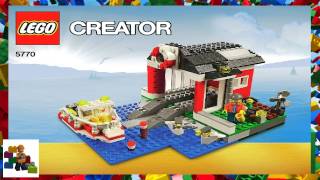 LEGO instructions  Creator  5770  Lighthouse Island Book 3 [upl. by Kcirb]