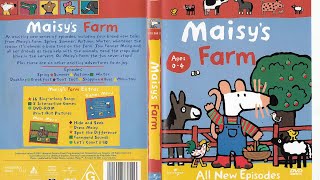 Maisy Maisys Farm 2002 HVN VCD release [upl. by Ayana]