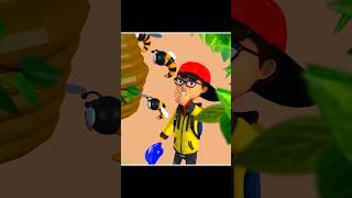 মৌমাছির চাক ধিরে ধরল 🐝Bangla Cartoon  Bhuter Cartoon shorts cartoon [upl. by Kurzawa]