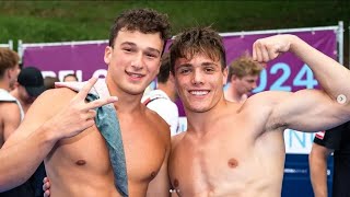 Stefano Belotti amp Matteo Santoro 🇮🇹 3m Spring Board Diving SYNCHRO European A Championship 2024 [upl. by Aserehtairam]