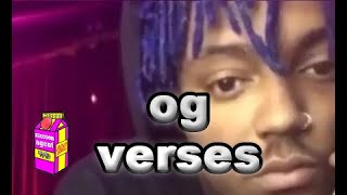 OG JUICE WRLD VERSES ALL REMOVED VERSES [upl. by Eremihc]