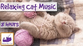 Extra Long Video of Sleep Music for Cats Help Your Cat Sleep With 8 Hours of Relaxing Music [upl. by Noxaj796]