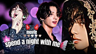 spend a night with me ❤🥱 movie🍿🎥 full  taekook romantic❤💏 and namjin funny and yoonmin love✨🌸 [upl. by Margarida]