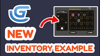 New GDevelop Inventory Example 🎉🎉🎉 [upl. by Drusie]