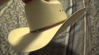 George Strait Resistol Cowboy Hat  A closer look and why I wear it [upl. by Eenerb916]