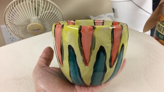 Glazing with Majolica Glazes Tips and Demonstration [upl. by Rogers]