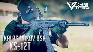 Kalashnikov USA KS12T 4k [upl. by Reeves298]