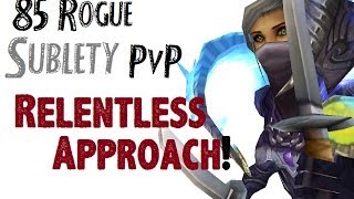 Theyzha  Level 85 Sublety Rogue Twink PvP  MoP Patch 547 [upl. by Imekawulo177]