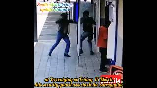 cash in transit robbery in Vereeniging on 15 March [upl. by Peugia]