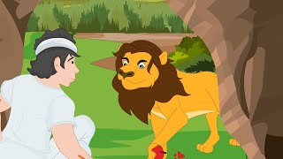 Androcles and the Lion  English Story I Bedtime Story I Kids Stories I Animated Stories  Poems [upl. by Garwin]