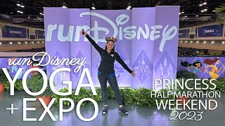 Yoga amp Expo  runDisney Princess Half Marathon Weekend  2023 [upl. by Heinrik]