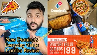 Dominos Ka ye New Combo Try kiya kya 🍕🔥  Dominos Everyday value Combo Review 🔥 [upl. by Ardra]