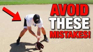 THE 3 BIGGEST MISTAKES THAT INFIELDERS MAKE [upl. by Rosenblum848]