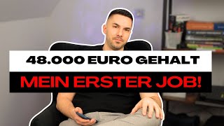 Master Wirtschaftsinformatik 48000 Einstiegsgehalt Mein erster Job [upl. by Wetzel873]