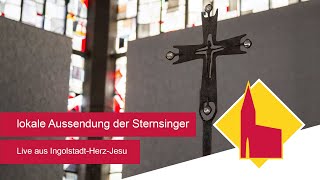 Live aus Ingolstadt Hl Messe zum Neujahrstag mit lokaler Aussendung der Sternsinger [upl. by Tireb]