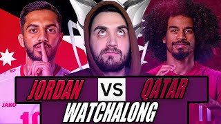 JORDAN 13 QATAR LIVE ASIAN CUP FINAL WATCHALONG [upl. by Krall]