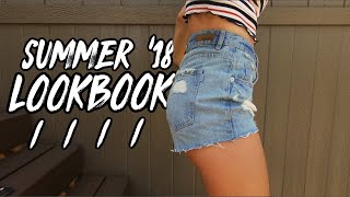 SUMMER LOOKBOOK 2018  Kensie Likes [upl. by Fryd550]