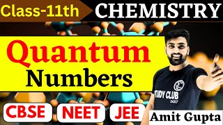 Quantum Numbers Class 11 Chemistry  Quantum Numbers  Quantum Numbers Chemistry  Amit Gupta  NEET [upl. by Eisseb464]