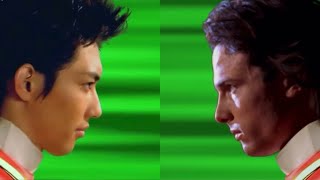 SS x PR Gaoranger vs Wild Force Henshin [upl. by Eblehs]