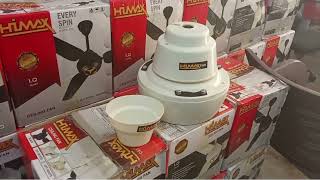 Himax AcDC Ceiling Fan Himax Solar N type A grade 180 watt mono [upl. by Jonathan785]