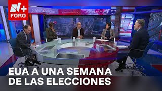 ¿Cómo se percibe situación en Estados Unidos a una semana de las elecciones  Es la Hora de Opinar [upl. by Ymmac92]