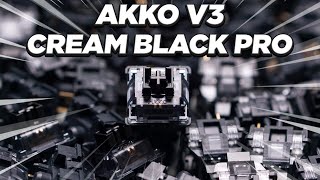 Gateron Ink Black KILLERS  Akko V3 Cream Black Pro Switch Review [upl. by Ahsien507]